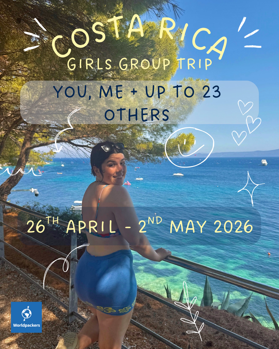 Girls Costa Rica Group Trip 2026 Girls only Costa Rica Group Trip hosted by Gigs n Travel and WorldPackers