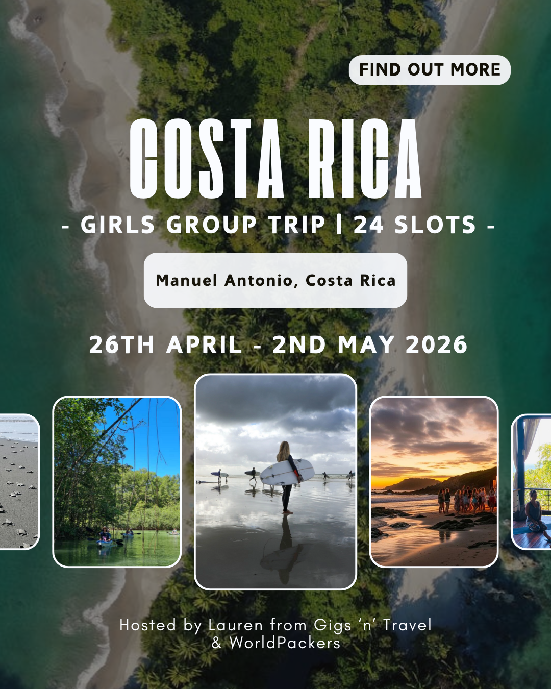 COSTA RICA GROUP TRIP 2026